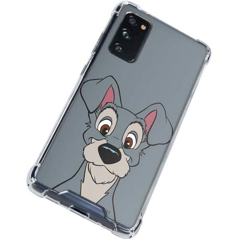Disney Lady & The Tramp Butch Portrait Galaxy S20 FE Clear Case